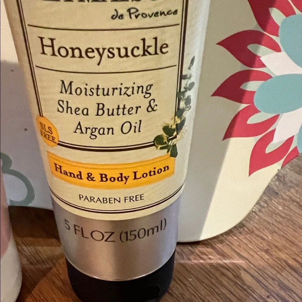 COCOmagic Coconut Rose Hand Cream & A La Maison Honeysuckle Lotion